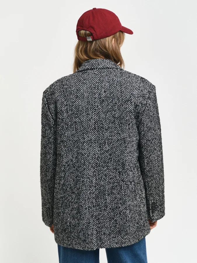 Gant - REL HERRINGBONE BLAZER 2