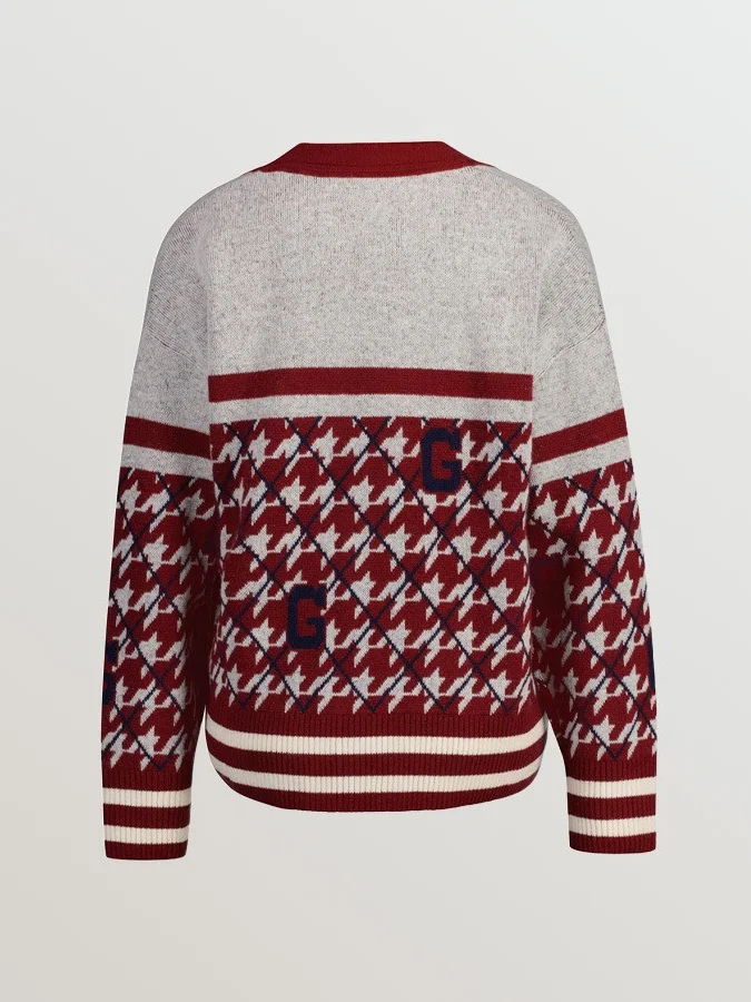 Gant - HOUNDSTOOTH V-NECK... 2