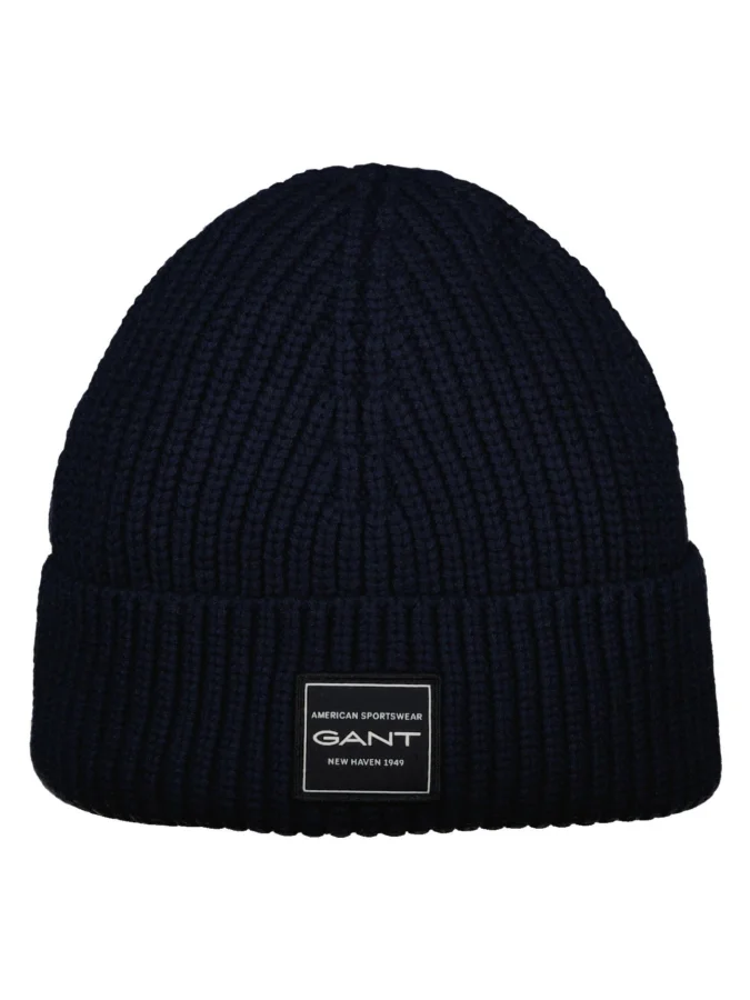 Gant - COTTON RIBBED BEANIE