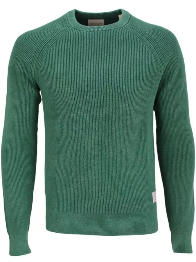 Gant - WASHED RIB C-NECK