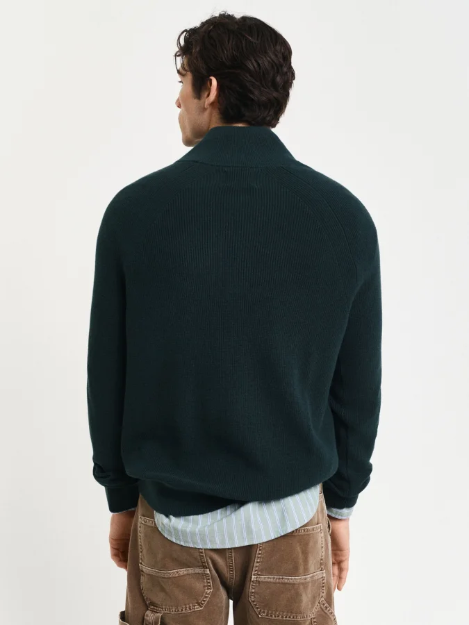 Gant - COTTON WOOL RIB HALF... 2