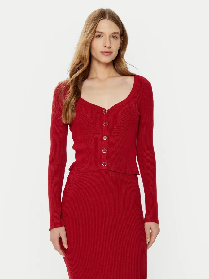 GUESS - KATELYN VN LS CARDI...