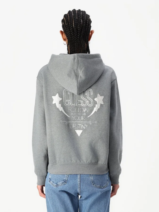 GUESS - HOODIE SHINY CORD... 2