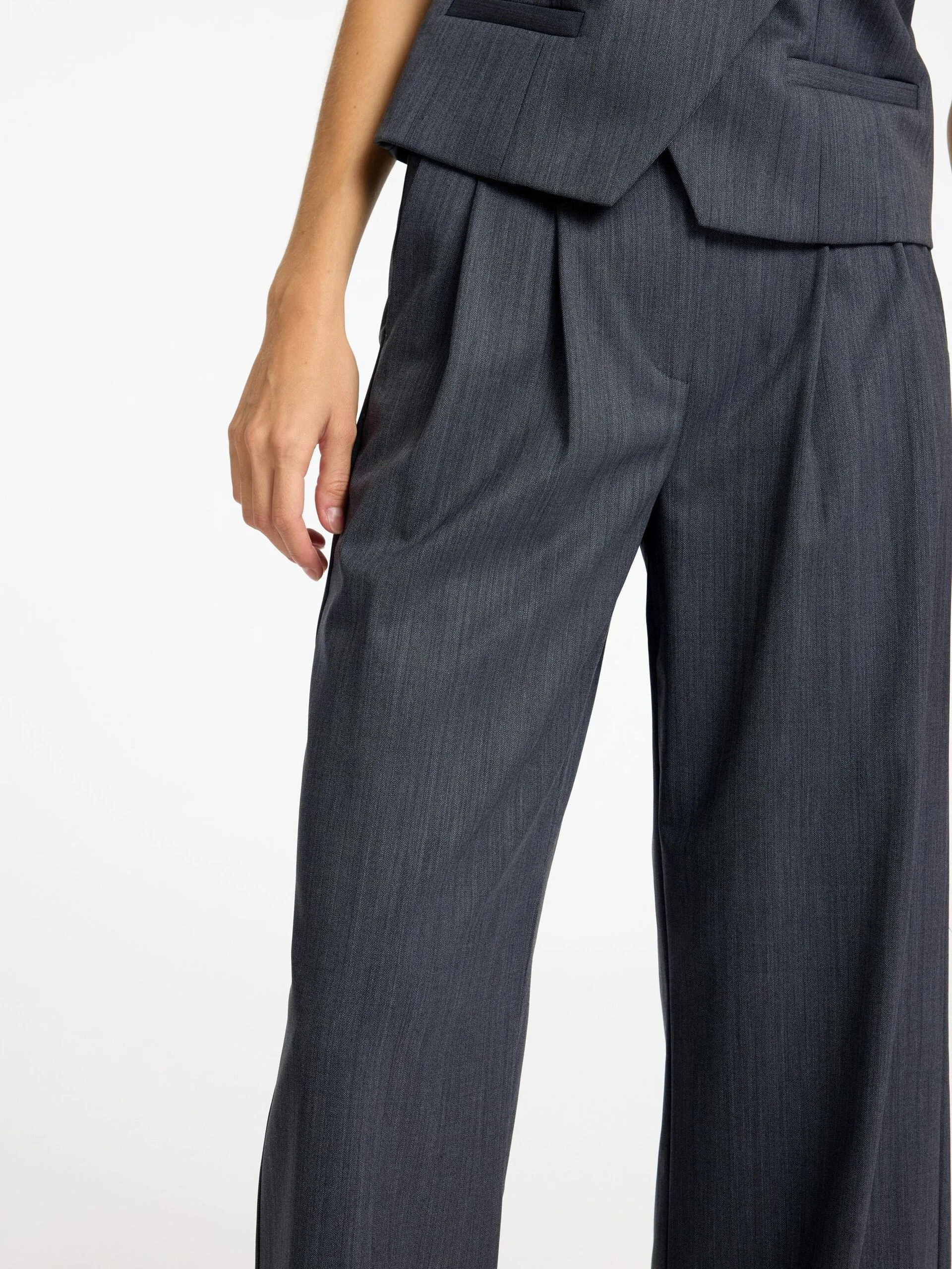 SELECTED WOMEN - TAILORED WIDE-LEG... SELECTED WOMEN - TAILORED WIDE-LEG...