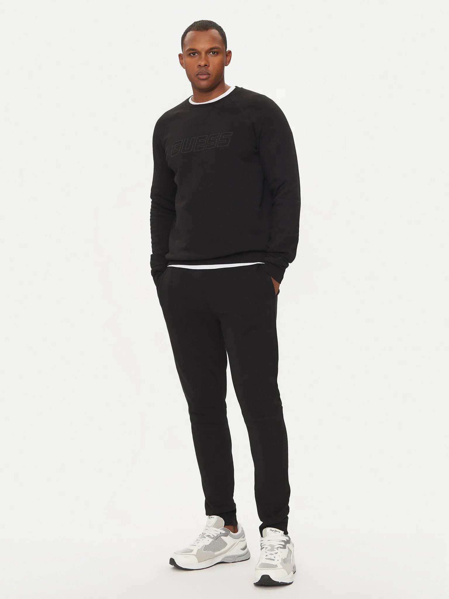 GUESS - NEW ALDWIN CN SWEATSHIRT GUESS - NEW ALDWIN CN SWEATSHIRT