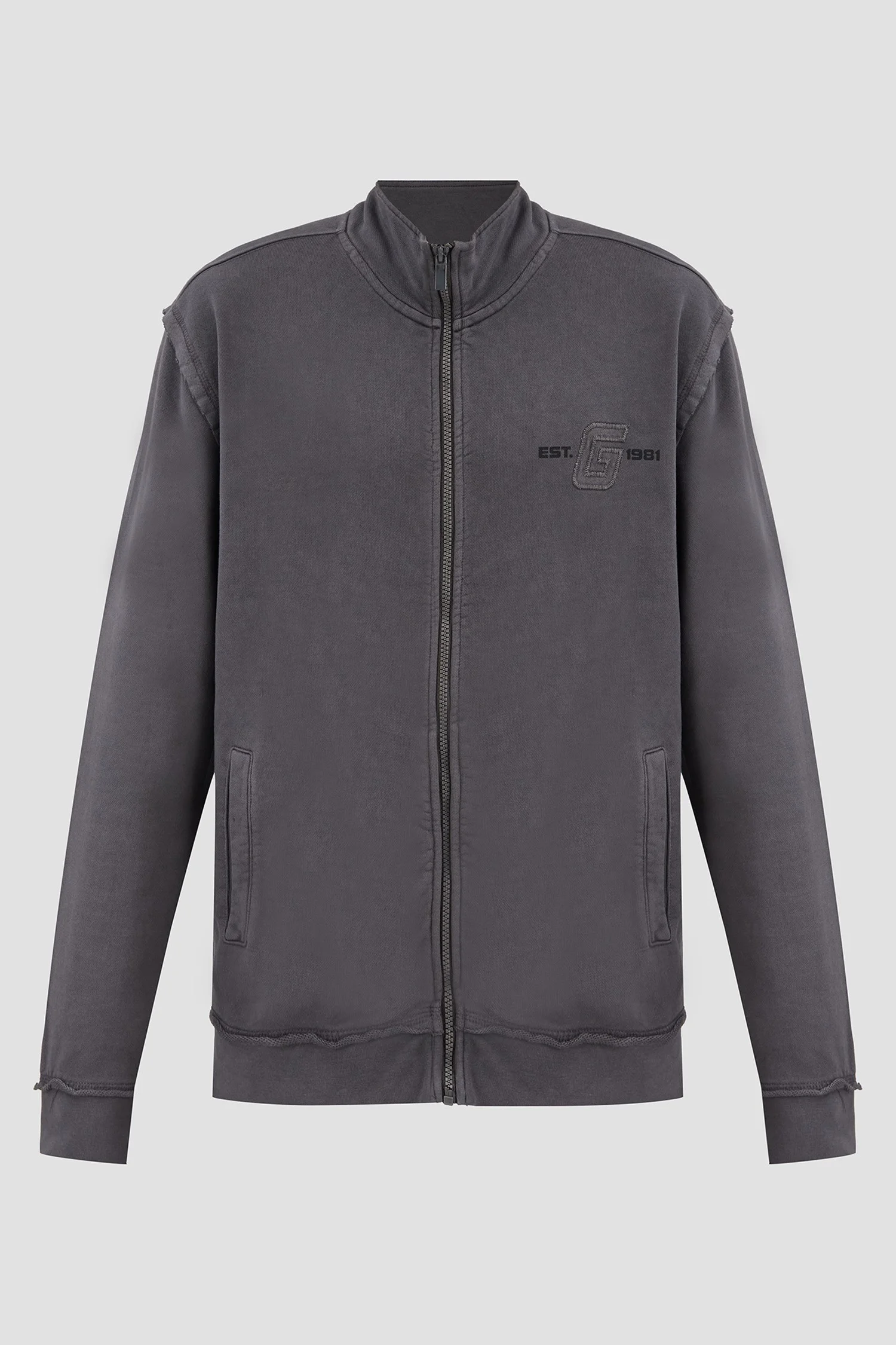 GUESS - GONDOUR FULL ZIP SWEATSHIRT GUESS - GONDOUR FULL ZIP SWEATSHIRT