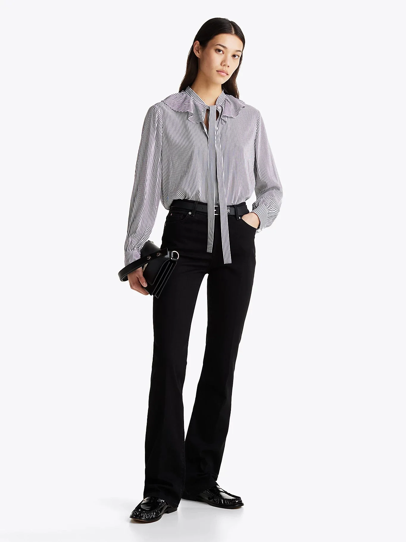 Tommy Hilfiger - BOOTCUT RW BLACK Tommy Hilfiger - BOOTCUT RW BLACK